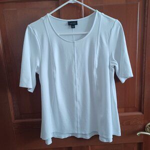 J Jill White Blouse  Medium. Petite
